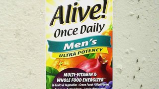 Nature's Way Alive Once Daily Men's Multi Ultra Potency Tablets 60-Count (Pack of 4)