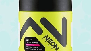 Neon Sport - Volt Pre-Workout Watermelon 36 Servings - 180 Grams (Pack of 3)