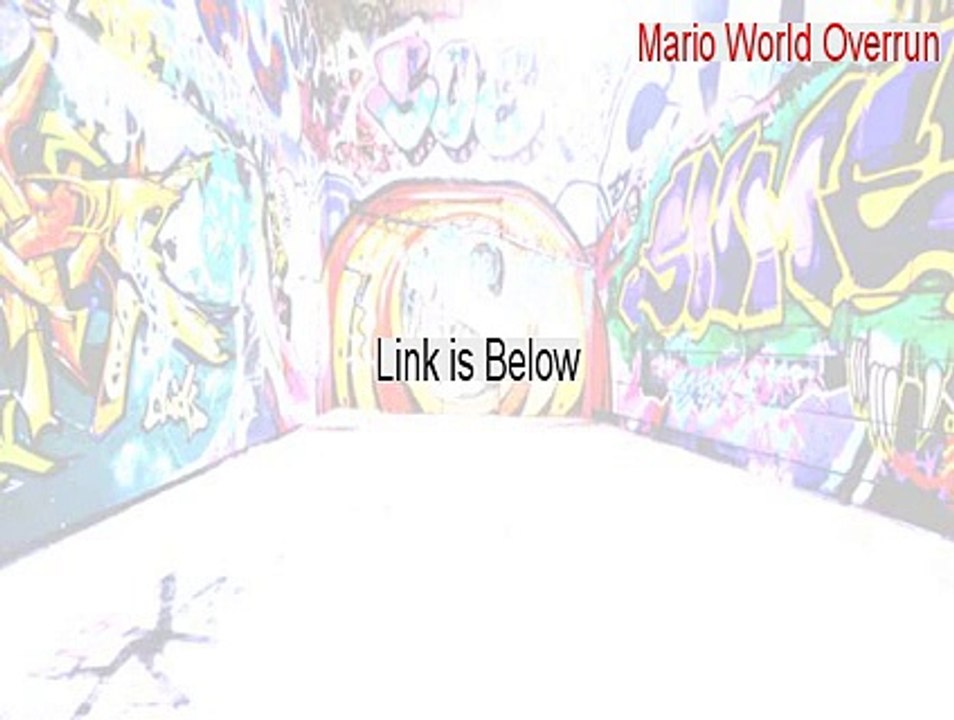 Mario World Overrun Cracked - Instant Download 2015