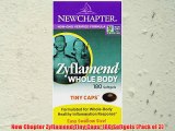 New Chapter Zyflamend Tiny Caps 180 Softgels (Pack of 3)