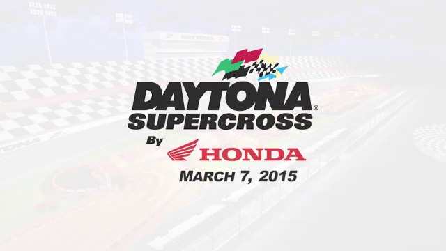 2015 AMA Supercross Rd 10 Daytona - Track Map (720p HD)