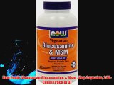 Now Foods Vegetarian Glucosamine & Msm  Veg-Capsules 240-Count (Pack of 3)