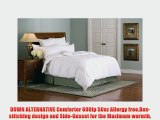 600 Thread Count King Siberian Goose Down Alternative Comforter [600FP 50oz] with 100% Egyptian