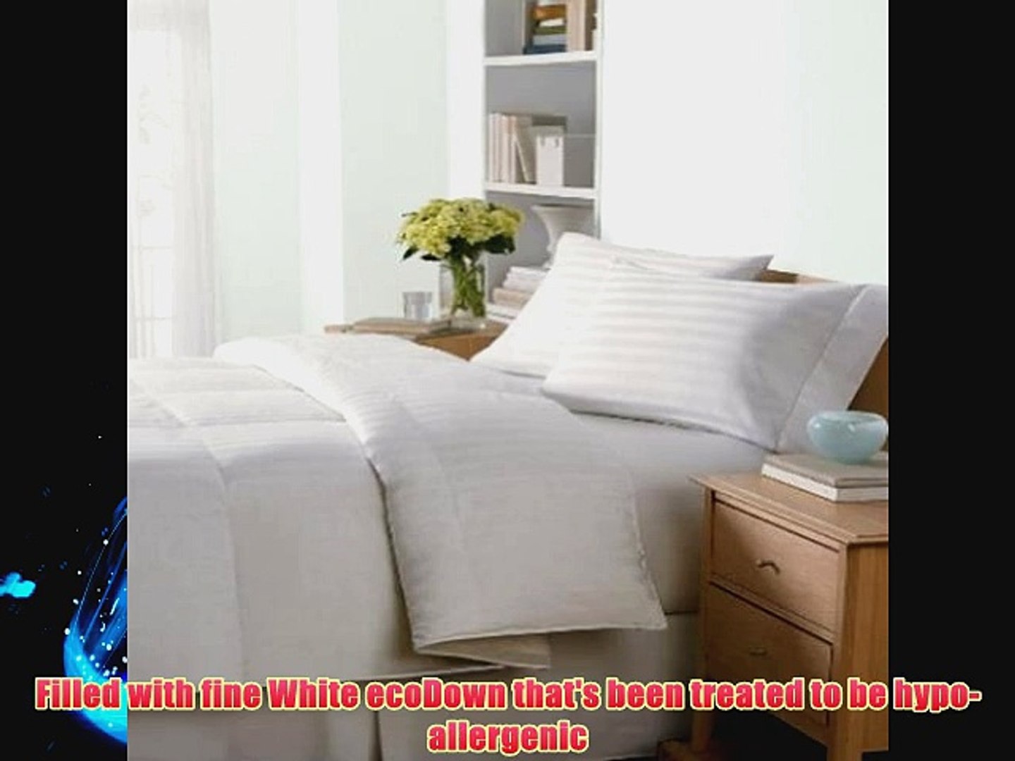 Charter Club Level 2 Damask Stripe Down Comforter King Video
