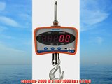 Digital Hanging Scale - 2000 lb. Capacity x 1 lb. Resolution