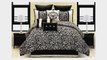 Hallmart Collectibles 49067 Carrington King Size Comforter Set 10-Piece