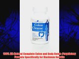 OMNI COLON CLEANSE - NATURALLY SAFE AND COMPLETE BODY DETOX - 100% VEGAN/VEGETARIAN CAPSULES