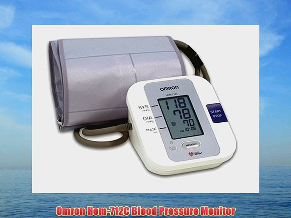 Omron Hem712C Blood Pressure Monitor video Dailymotion