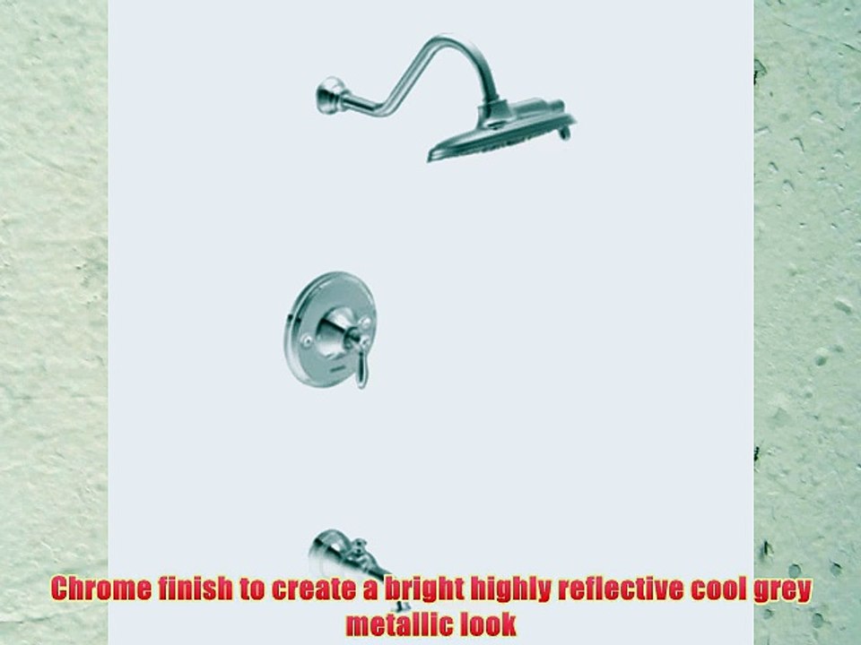 Moen TS32104 Weymouth Posi-Temp Tub/Shower Trim Kit without Valve Chrome