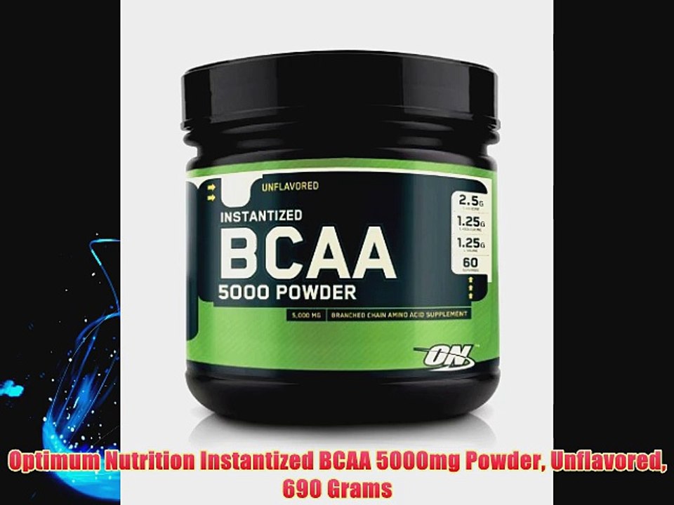 Optimum Nutrition Instantized BCAA 5000mg Powder Unflavored 690 Grams