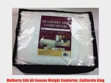 Mulberry Silk All Season Weight Comforter California King