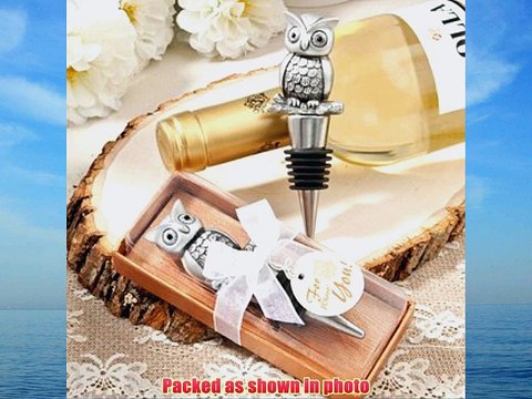 Owl Design Bottle Stoppers - 72 count