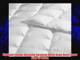 Highland Feather Manufacturing 50-Ounce Marseille European Down Duvet Super King White