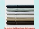 Malouf Fine Linens 600 Thread Count GENUINE EGYPTIAN COTTON Single Ply Bed Sheet Set