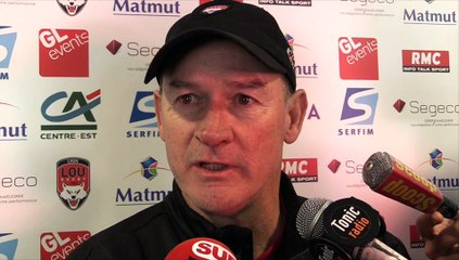 Tim Lane : "Faire notre meilleur match"