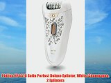 Philips HP6576 Satin Perfect Deluxe Epilator White/Champagne 2 Epilators