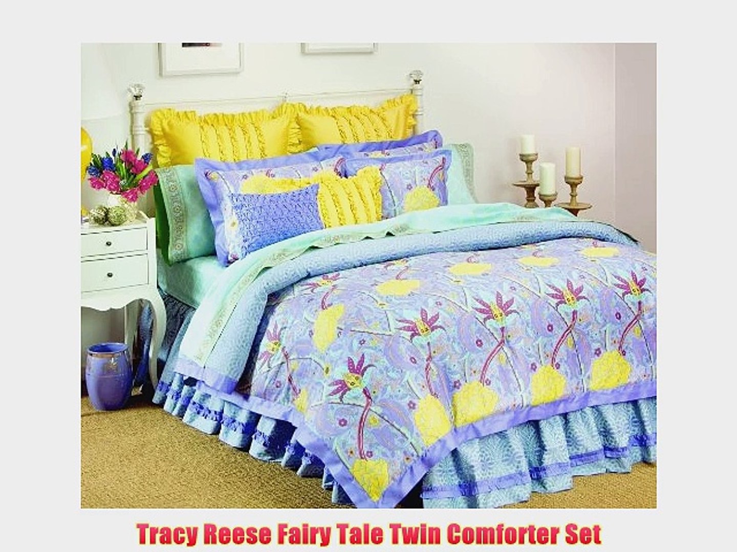 Tracy Reese Fairy Tale Twin Comforter Set Video Dailymotion