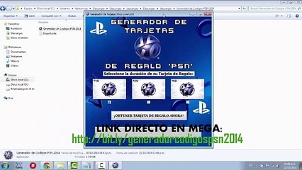 Download Video: Generador de codigos psn 2015 sin encuestas  funciona