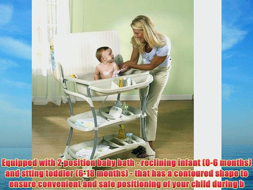 Primo EuroSpa Bath and Changing Center Honey/Cream