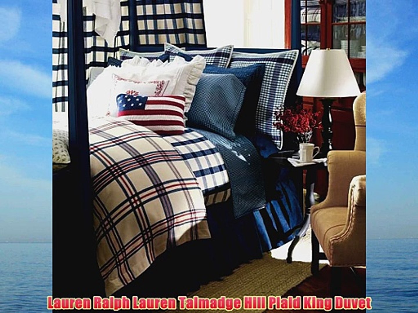 Lauren Ralph Lauren Talmadge Hill Plaid King Duvet Video Dailymotion
