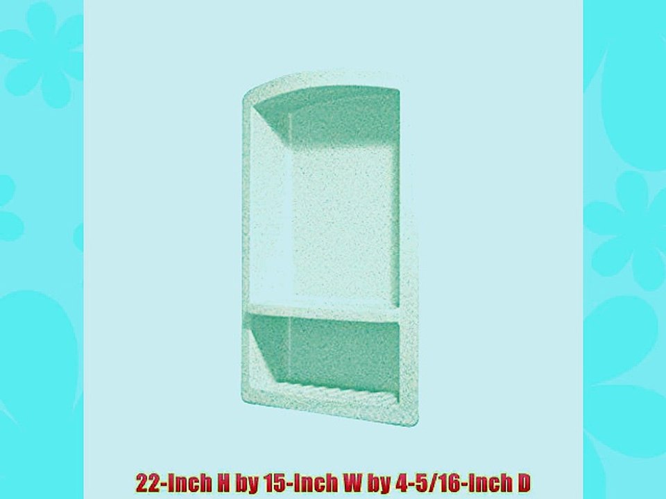 Swanstone RS-2215-050 Recessed Shampoo Shelf Tahiti Desert Finish