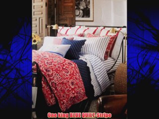 Lauren Ralph Lauren King Martine Blue Quilt