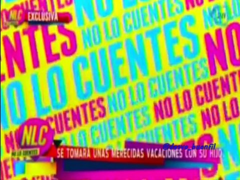 Érika Buenfil se toma una merecidas vacaciones con Nicolás