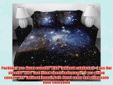 Anlye Nebula Bedding Sets for Home Decor 2 Sides Printing Light Blue Nebula Quilt Cover Twinkle