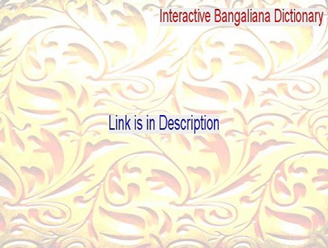 Interactive Bangaliana Dictionary Full Download - Legit Download 2015