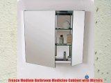 Fresca Medium Bathroom Medicine Cabinet with Mirrors