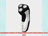 Remington Products R4 Lithium Power Series Rotary Shaver (Pack of 2)