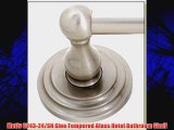 Motiv 0243-24/SN Sine Tempered Glass Hotel Bathroom Shelf