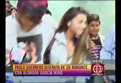 Alondra García Miró y Paolo Guerrero volvieron a Brasil (VIDEO)