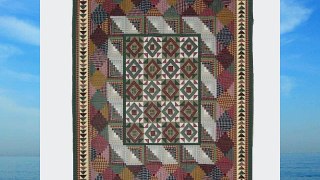 Patch Magic King Country Roads Quilt 105-Inch by 95-Inch