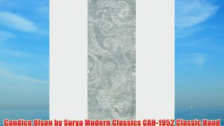 Candice Olson by Surya Modern Classics CAN-1952 Classic Hand Tufted 100% New Zealand Wool Lily