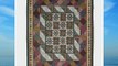 Patch Magic King Country Roads Quilt 105-Inch by 95-Inch