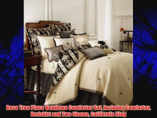 Rose Tree Place Vendome Comforter Set Includes Comforter Bedskirt and Two Shams California