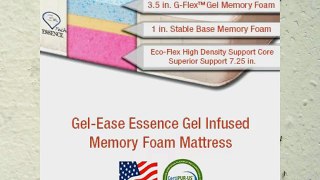 Essence 12 Queen Size Gel Infused Memory Foam Mattress