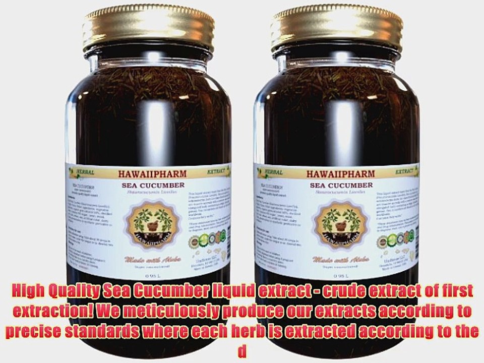Sea Cucumber Liquid Extract Sea Cucumber (Cucumaria Frondosa) Tincture 2x32 oz
