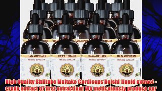 Shiitake Maitake Cordiceps Reishi Liquid Extract Organic Dried Shiitake Maitake Cordiceps Reishi