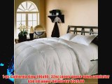 650fp 8 Pieces Egyptian Cotton California King Goose Down Comforter Bed in a Bag Set Including