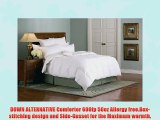 600 Thread Count California King Siberian Goose Down Alternative Comforter [600FP 50oz] with