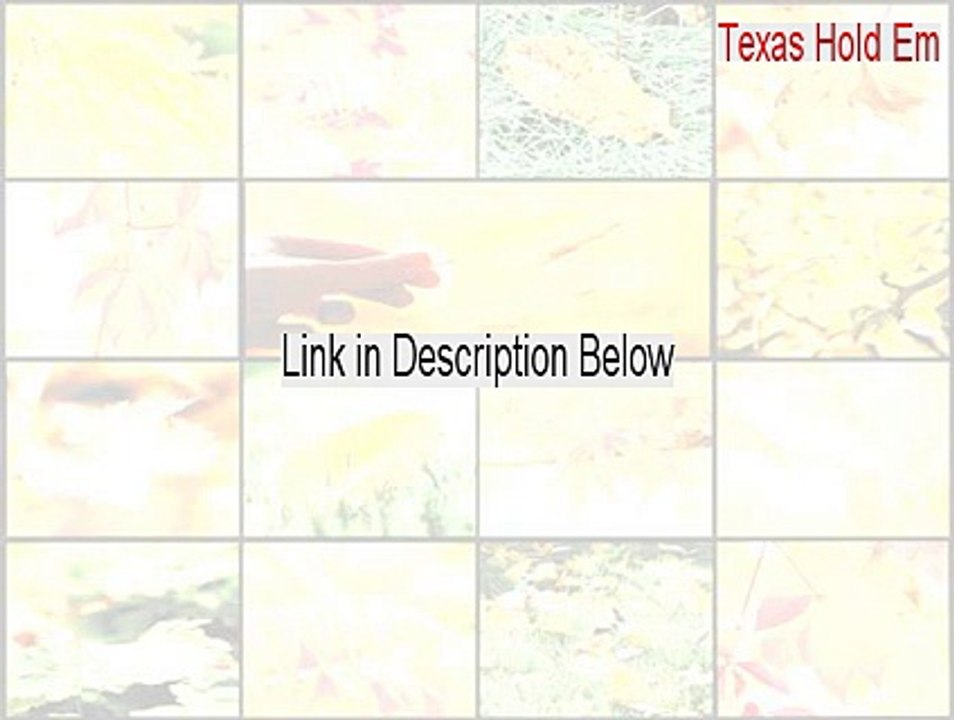 Texas Hold Em Free Download [Instant Download 2015]