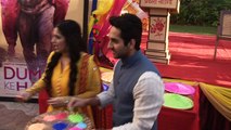 Dum Laga Ke Haisha Team HOLI Celebrations Ayushman Khurana Bhumi Pednekar