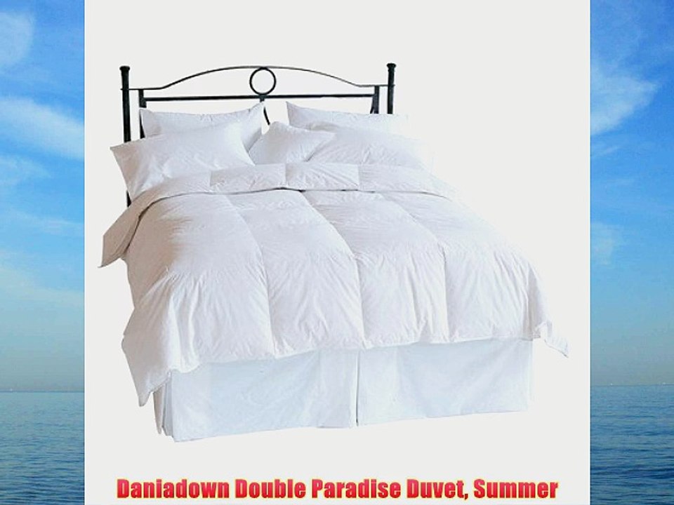 Daniadown Double Paradise Duvet Summer