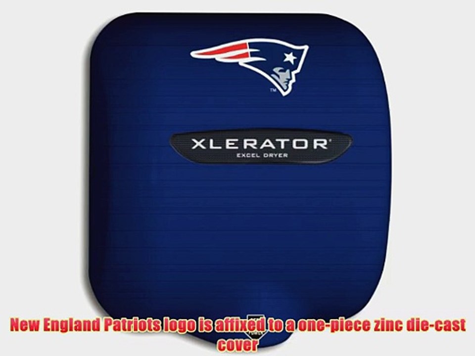 XLERATOR XL-SI Automatic High Speed Hand Dryer with Custom Special Image Cover and 1.1 Noise
