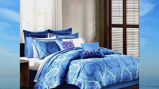 Echo Jakarta Comforter Set King Blue