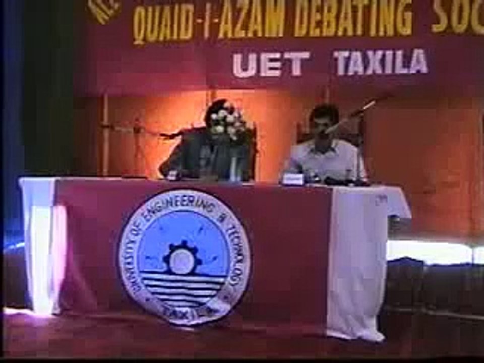 Funny Speech by Pakistani Navy Boy about Girls UET Taxila