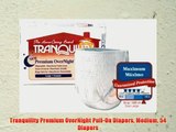 Tranquility Premium OverNight Pull-On Diapers Medium 54 Diapers