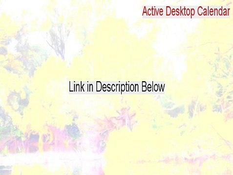 Active Desktop Calendar Free Download [Download Here]